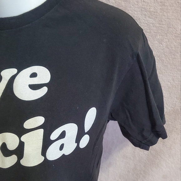 EUC "Bye Felicia" Black Tee T-Shirt Sz S - Picture 3 of 6